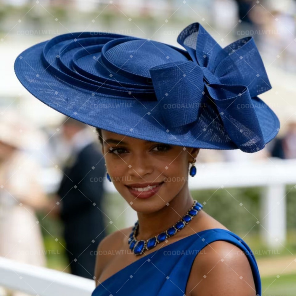 Women'S Fashion Kentucky Derby - 빅 패시네이터 햇 로얄 애스콧 보우