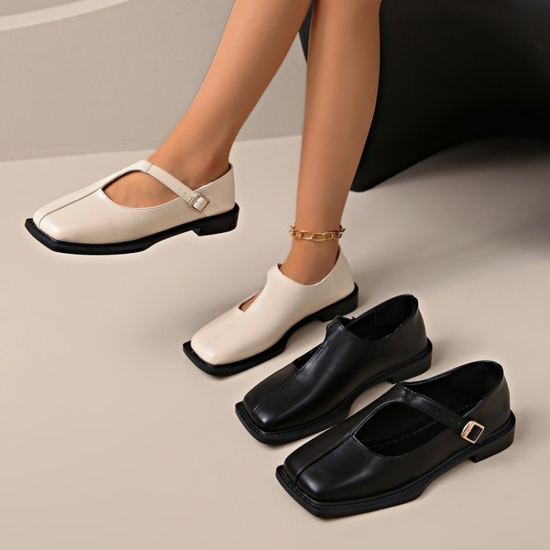 Women'S Fashion Shoes - Comemore 레트로 로퍼 여성 가을 패션