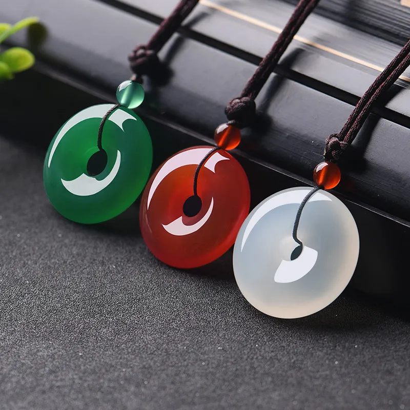 Women'S Fashion Jewellery - 자연 여러 가지 빛깔의 옥 도넛
