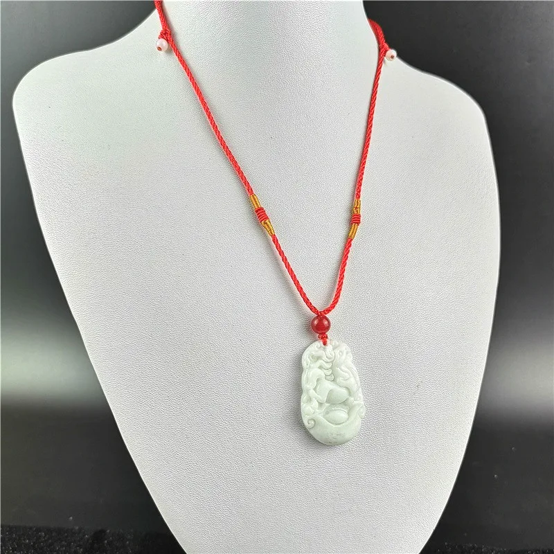 중국어 조디악 조각 옥 펜던트 목걸이 매력 보석 패션  - Women'S Fashion Jewellery 리뷰 및 가격