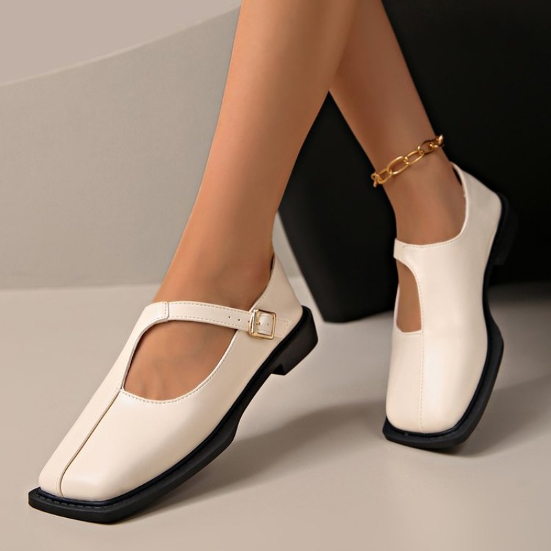 Comemore 레트로 로퍼 여성 가을 패션 스퀘어 토 - Women'S Fashion Shoes 리뷰 및 가격