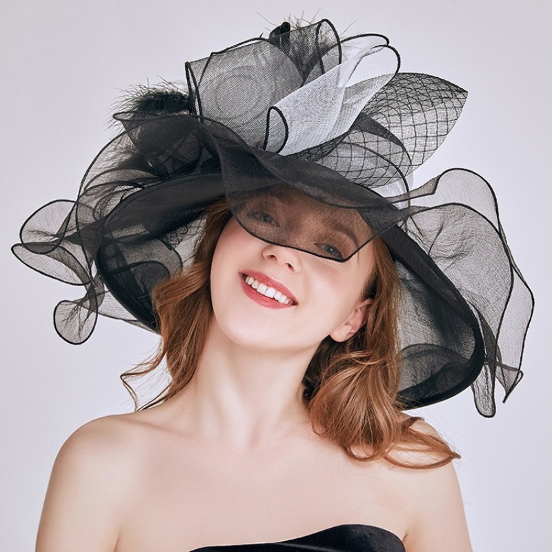 여성용 패션 플라워 파시네이터 모자, 켄터키 더비 와이 - Women'S Fashion Kentucky Derby 리뷰 및 가격