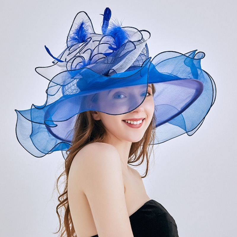 여성용 패션 플라워 파시네이터 모자, 켄터키 더비 와이 - Women'S Fashion Kentucky Derby 리뷰 및 가격