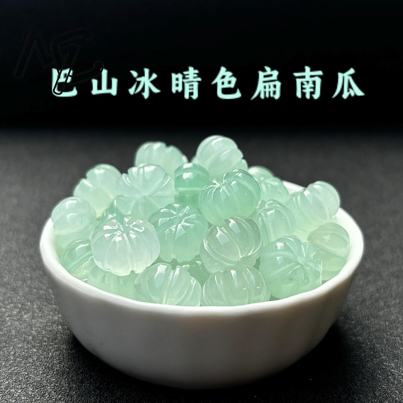 10pcs 녹색 옥 호박 구슬 DIY 귀걸이 팔찌 매력 - Women'S Fashion Jewellery 리뷰 및 가격