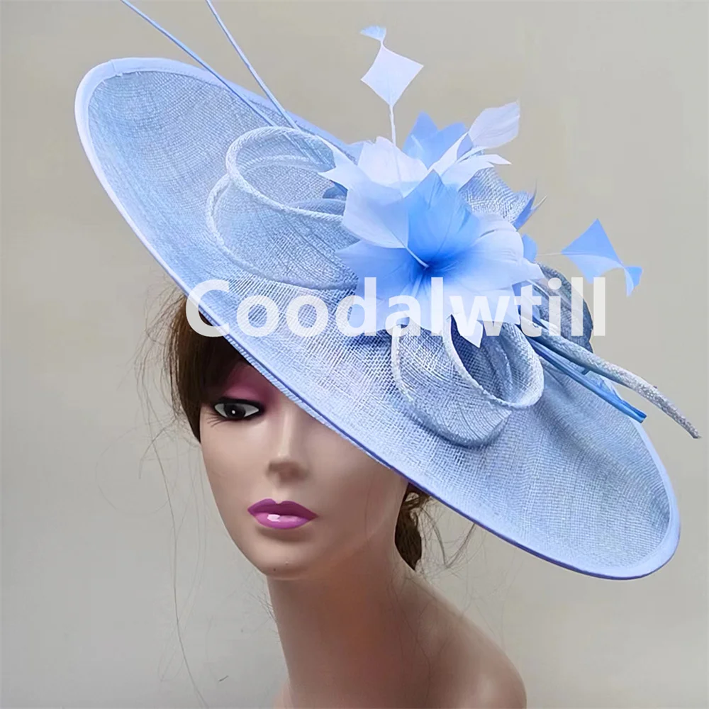 여성 켄터키 더비 빅 매혹적인 모자 깃털 로얄 애 스콧 - Women'S Fashion Kentucky Derby 리뷰 및 가격