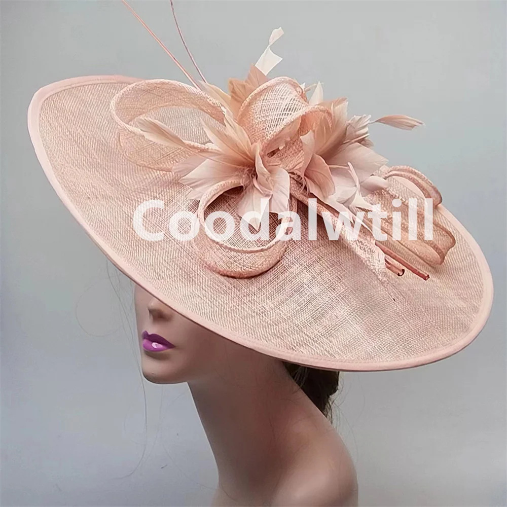 여성 켄터키 더비 빅 매혹적인 모자 깃털 로얄 애 스콧 - Women'S Fashion Kentucky Derby 리뷰 및 가격