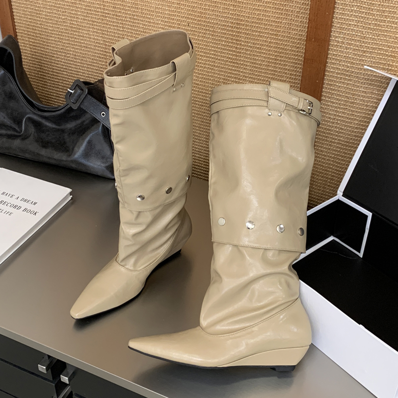 Eilyken 새로운 패션 포인티드 토 여성 니하이 부 - Women'S Fashion Knee High Boots 리뷰 및 가격