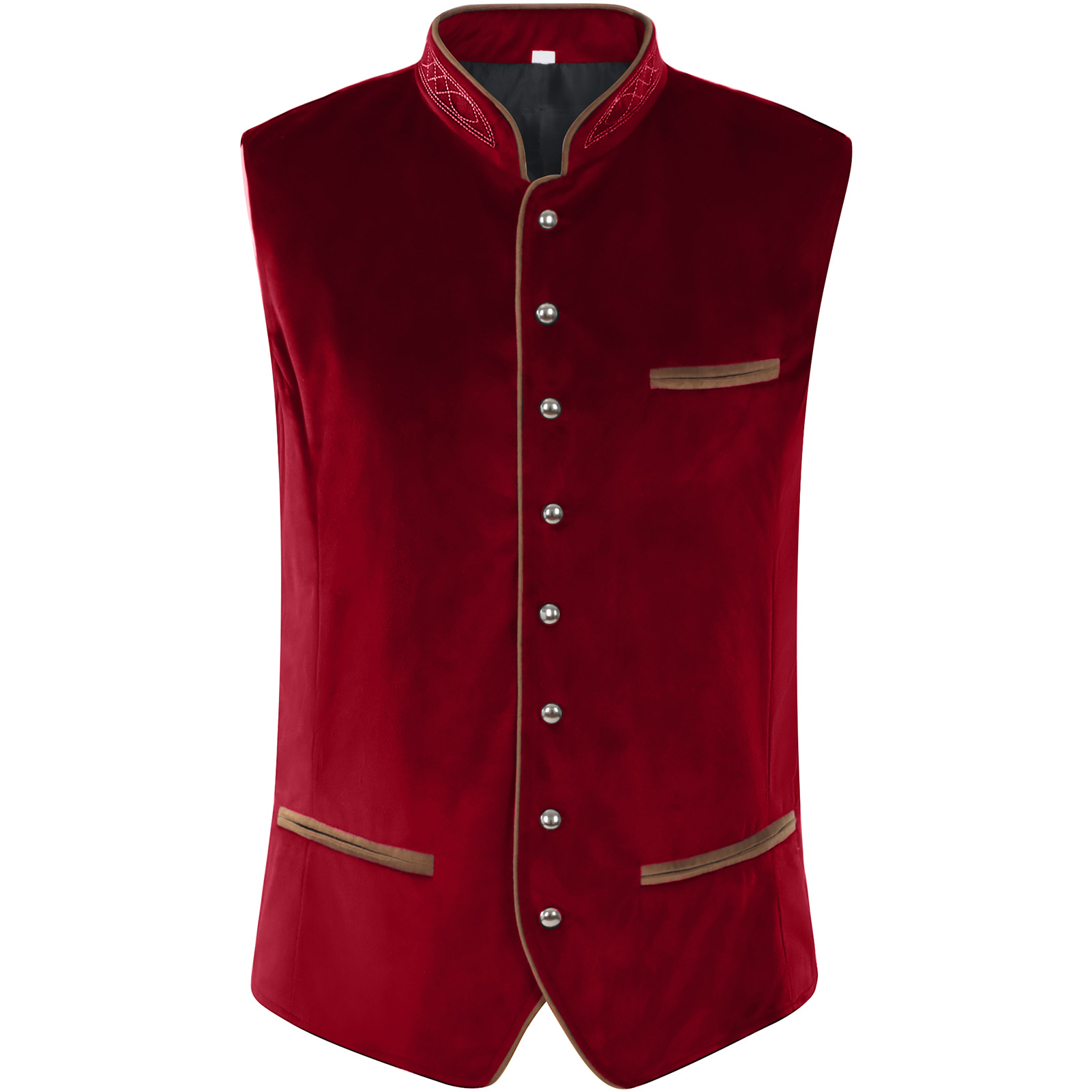 뮌헨 옥토버페스트 스타일 조끼 무대 의상, 할로윈 바  - Women'S Fashion Vest Tops 리뷰 및 가격