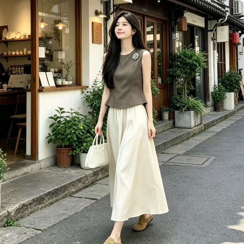 2026 여름 여성용 젠틀 플라워 허리 조절 베스트 스 - Women'S Fashion Vest Tops 리뷰 및 가격