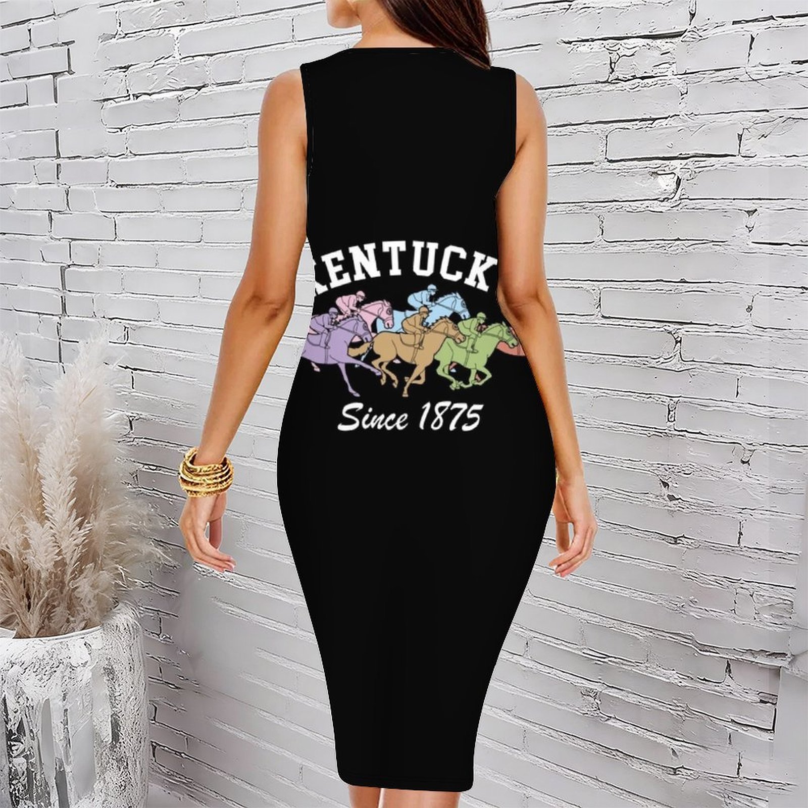 더비 레트로 켄터키 스타일 티셔츠, 1875년부터, 재 - Women'S Fashion Kentucky Derby 리뷰 및 가격